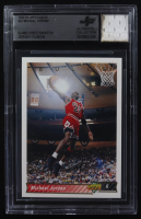 Michael Jordan 1992-93 Upper Deck #23 With Game Used Swatch (BGS) at PristineAuction.com