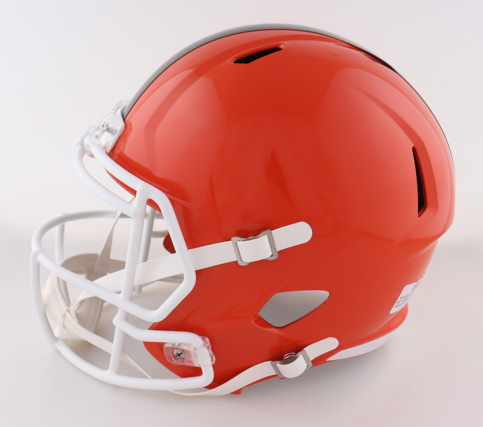 Joe Thomas Signed Browns Full-Size Speed Helmet (Schwartz) at PristineAuction.com Joe Thomas Signed Browns Full-Size Speed Helmet (Schwartz) at PristineAuction.com