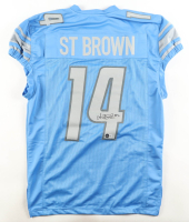 Amon-Ra St. Brown Signed Jersey (Beckett) at PristineAuction.com