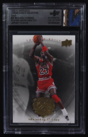 Michael Jordan 2009-10 Upper Deck Michael Jordan Legacy Collection Gold #20 With Player Worn Swatch (BGS) at PristineAuction.com