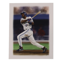 "Joe Carter" Blue Jays 8x10 Lithograph By Alex Douglas (ArtByAD.CA) at PristineAuction.com