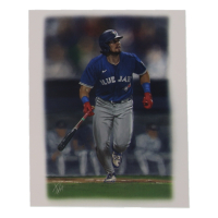 "Addison "Bam Bam" Barger" Blue Jays 8x10 Lithograph By Alex Douglas (ArtByAD.CA) at PristineAuction.com