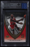 Michael Jordan 2008-09 Upper Deck Michael Jordan Legacy Collection #1028 With Player Worn Swatch (BGS) at PristineAuction.com