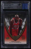 Michael Jordan 2008-09 Upper Deck Michael Jordan Legacy Collection #716 With Player Worn Swatch (BGS) at PristineAuction.com
