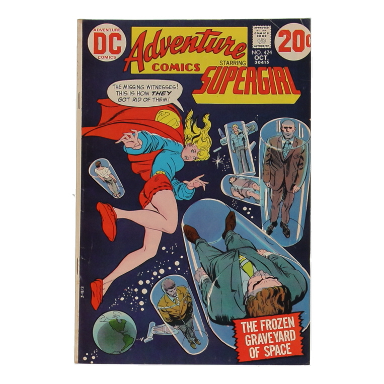 1977 "Adventure Comics" #424 DC Comic Book at PristineAuction.com 1977 "Adventure Comics" #424 DC Comic Book at PristineAuction.com