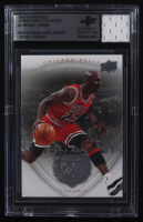 Michael Jordan 2009-10 Upper Deck Michael Jordan Legacy Collection #41 With Game-Used Jersey Swatch (BGS) at PristineAuction.com