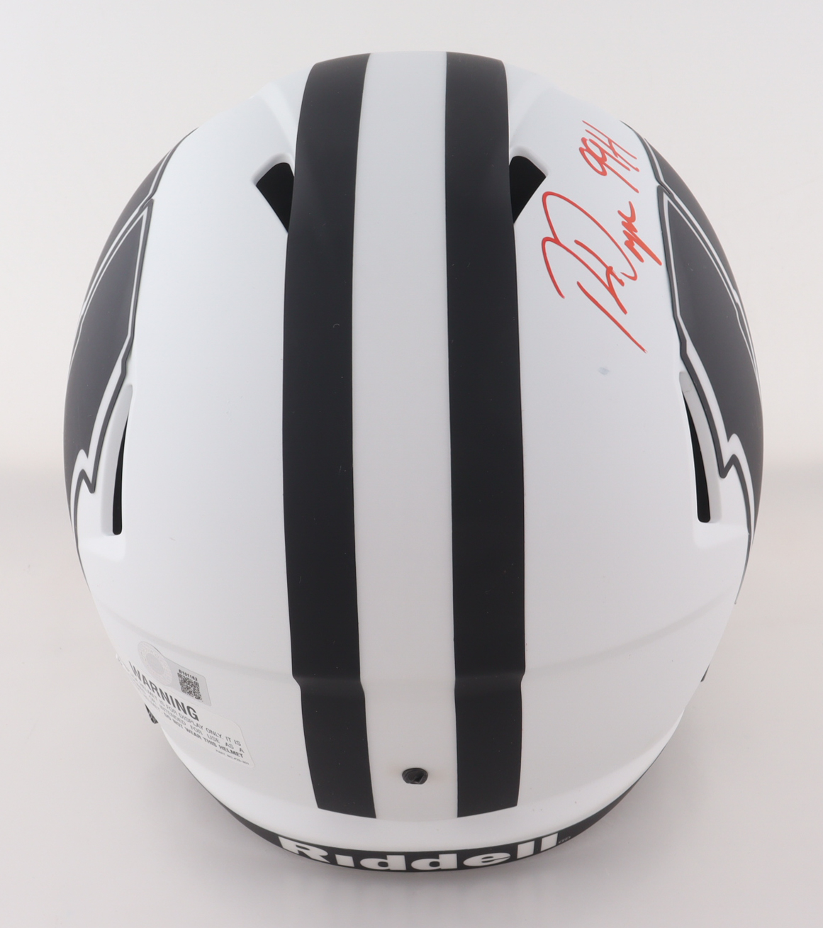 Ron Dayne Signed Wisconsin Badgers Full-Size Lunar Eclipse Alternate Speed Helmet Inscribed "99H" (Schwartz) at PristineAuction.com Ron Dayne Signed Wisconsin Badgers Full-Size Lunar Eclipse Alternate Speed Helmet Inscribed "99H" (Schwartz) at PristineAuction.com
