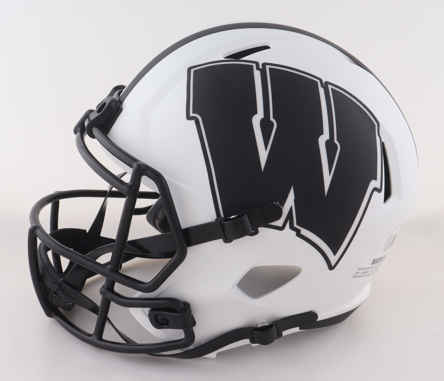 Ron Dayne Signed Wisconsin Badgers Full-Size Lunar Eclipse Alternate Speed Helmet Inscribed "99H" (Schwartz) at PristineAuction.com Ron Dayne Signed Wisconsin Badgers Full-Size Lunar Eclipse Alternate Speed Helmet Inscribed "99H" (Schwartz) at PristineAuction.com