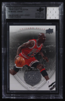 Michael Jordan 2009-10 Upper Deck Michael Jordan Legacy Collection #41 With Game-Used Jersey Swatch (BGS) at PristineAuction.com