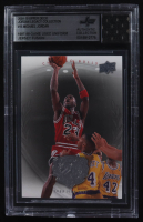 Michael Jordan 2009-10 Upper Deck Michael Jordan Legacy Collection #15 With Game-Used Uniform Swatch (BGS) at PristineAuction.com