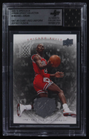 Michael Jordan 2009-10 Upper Deck Michael Jordan Legacy Collection #9 With Game-Used Uniform Swatch (BGS) at PristineAuction.com