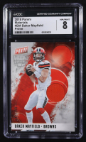 Baker Mayfield 2019 Panini National Convention Memorabilia Football #BM #047/100 (CGC 10) at PristineAuction.com