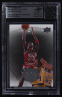 Michael Jordan 2009-10 Upper Deck Michael Jordan Legacy Collection #15 With Game-Used Uniform Swatch (BGS) at PristineAuction.com