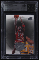 Michael Jordan 2009-10 Upper Deck Michael Jordan Legacy Collection #15 With Game-Used Uniform Swatch (BGS) at PristineAuction.com