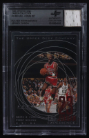 Michael Jordan 1998 Upper Deck Michael Jordan Career Collection #35 With Player Worn Swatch (BGS) at PristineAuction.com