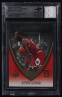 Michael Jordan 2008-09 Upper Deck Michael Jordan Legacy Collection #287 With Player Worn Swatch (BGS) at PristineAuction.com