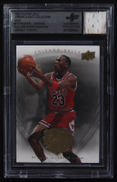 Michael Jordan 2009-10 Upper Deck Michael Jordan Legacy Collection Gold #13 With Player Worn Swatch (BGS) at PristineAuction.com
