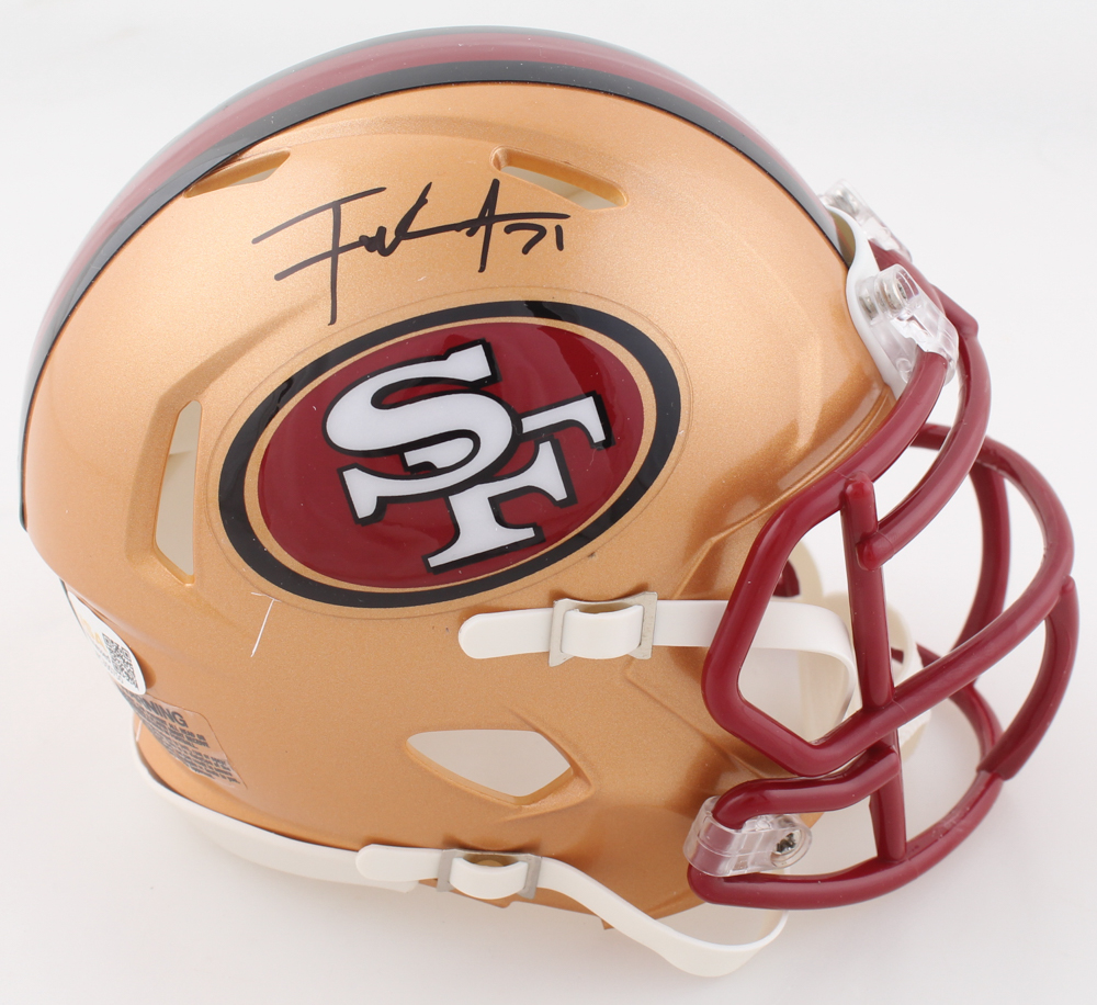 Frank Gore Signed 49ers Alternate Speed Mini Helmet (JSA) at PristineAuction.com Frank Gore Signed 49ers Alternate Speed Mini Helmet (JSA) at PristineAuction.com
