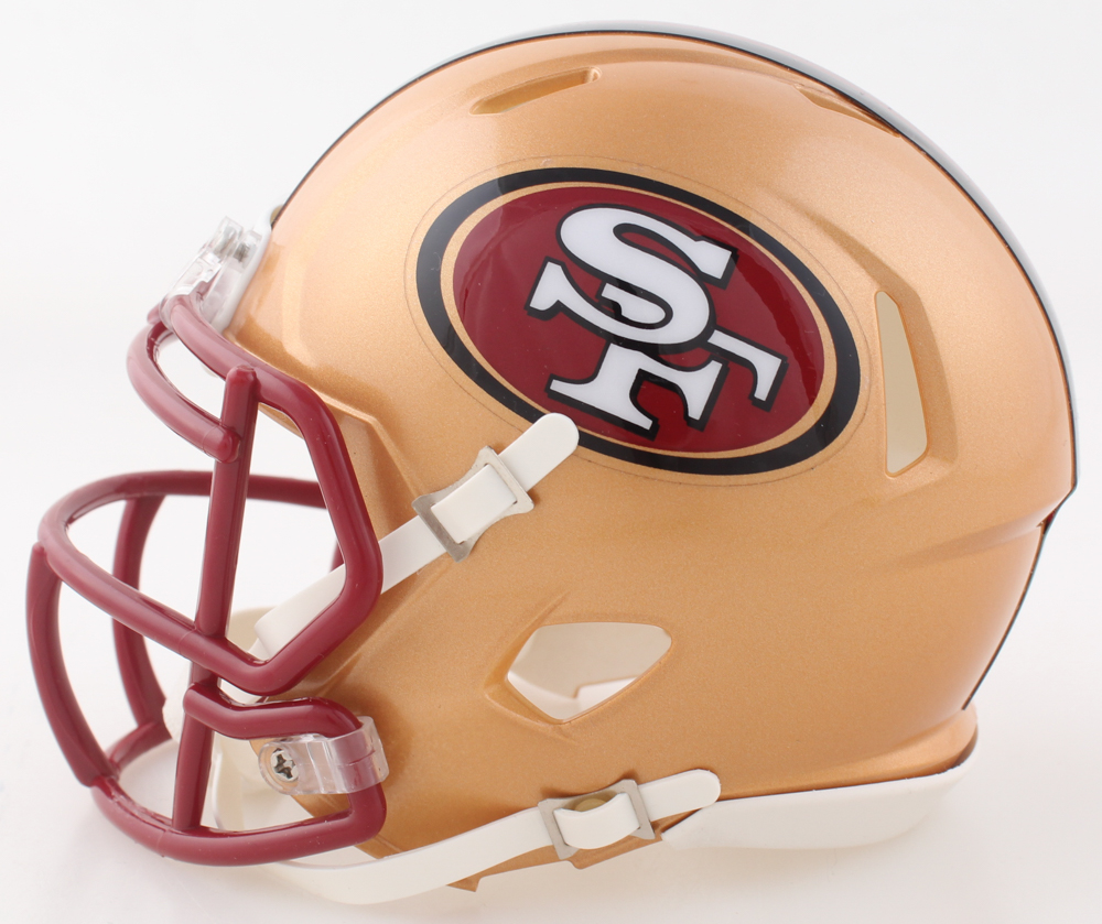Frank Gore Signed 49ers Alternate Speed Mini Helmet (JSA) at PristineAuction.com Frank Gore Signed 49ers Alternate Speed Mini Helmet (JSA) at PristineAuction.com