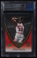 Michael Jordan 2008-09 Upper Deck Michael Jordan Legacy Collection #677 With Player Worn Swatch (BGS) at PristineAuction.com