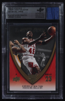 Michael Jordan 2008-09 Upper Deck Michael Jordan Legacy Collection #667 With Player Worn Swatch (BGS) at PristineAuction.com