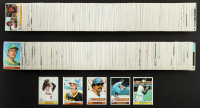 1979 Topps Baseball Complete Set of (726) Cards with Ozzie Smith #116 RC, Pete Rose #650, Nolan Ryan #115, George Brett #330 at PristineAuction.com