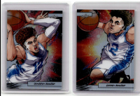 Cameron Boozer / Cayden Boozer Set of (2) 2025 Leaf Anime Silver #AN2B50 #/99 RC at PristineAuction.com