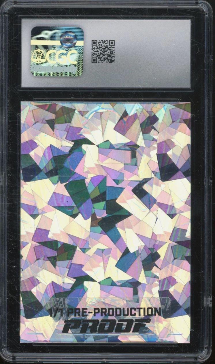 Jayden Daniels 2024 Leaf Metal Pre-Production Proof Silver Crystal #152 RC #1/1 (CGC 10) at PristineAuction.com Jayden Daniels 2024 Leaf Metal Pre-Production Proof Silver Crystal #152 RC #1/1 (CGC 10) at PristineAuction.com