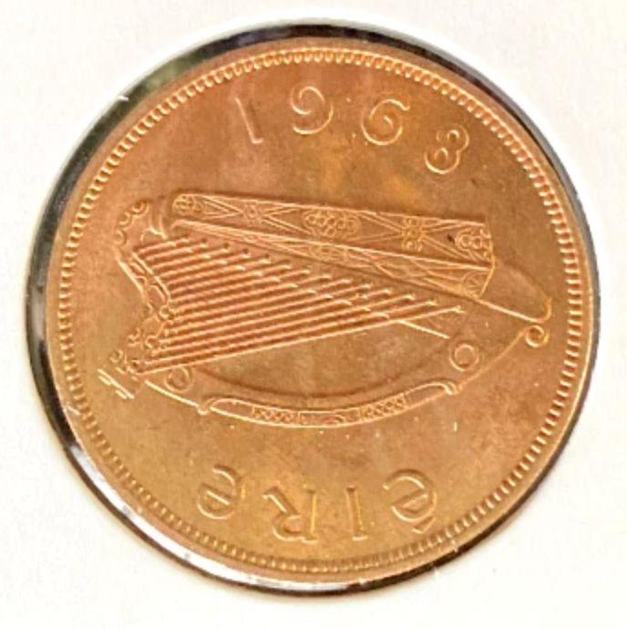 "The Lucky Irish Penny" Oversized Penny in Album at PristineAuction.com "The Lucky Irish Penny" Oversized Penny in Album at PristineAuction.com