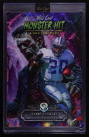 Barry Sanders 2025 Wild Card Haunted Hits Monster Hunt Jumbo #MHONESA4-BS #1/1 at PristineAuction.com