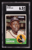 Hank Aaron 1963 Topps #390 (SGC 6.5) at PristineAuction.com