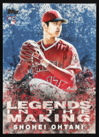 Shohei Ohtani 2018 Topps Legends in the Making Series 2 Blue #LITM2 RC at PristineAuction.com