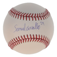 Samuel Basallo Signed OML Baseball (Beckett) at PristineAuction.com