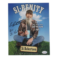 Si Robertson Signed "Duck Dynasty" 8x10 Photo (AutographCOA) at PristineAuction.com