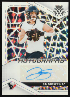Dalton Schultz 2025 Panini Mosaic Autographs Mosaic White #33 #04/25 at PristineAuction.com
