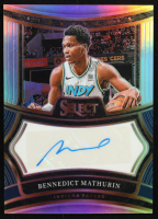 Bennedict Mathurin 2024-25 Select Signatures #15 #187/249 at PristineAuction.com