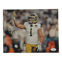 Jaden Greathouse Signed Notre Dame Fighting Irish 8x10 Photo (JSA) at PristineAuction.com