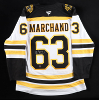 Brad Marchand Signed Bruins Fanatics Authentic Captain's Jersey (Marchand) at PristineAuction.com