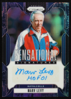 Marv Levy 2024 Panini Prizm Sensational Signatures Prizm Navy Camo #48 #05/25 at PristineAuction.com