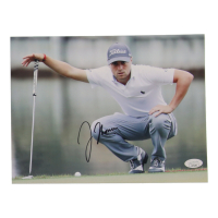 Justin Thomas Signed 8.5x11 Photo (JSA) at PristineAuction.com
