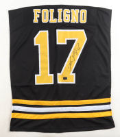 Nick Foligno Signed Jersey Swatch (Foligno) at PristineAuction.com