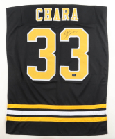Zdeno Chara Signed Jersey Swatch (Chara) at PristineAuction.com