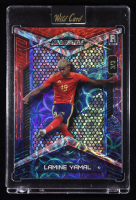 Lamine Yamal 2024 Wild Card Alumination Red Blue Kaleidoscope #LY4 RC #3/3 at PristineAuction.com