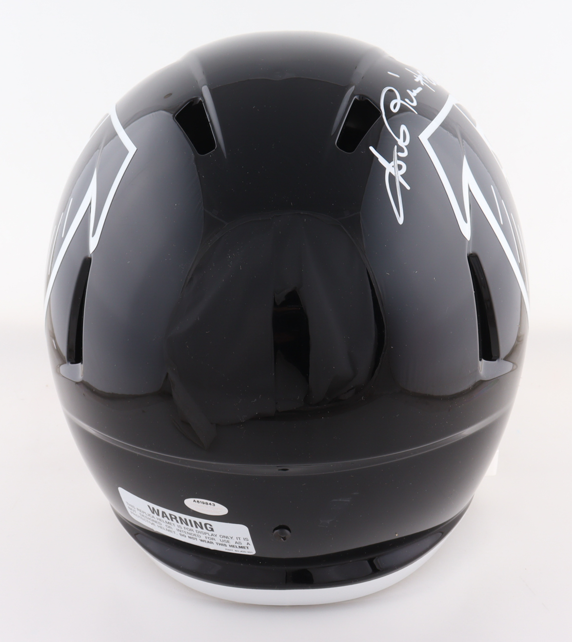 Andre Rison Signed Falcons Full-Size Throwback Alternate Speed Helmet Inscribed "Bad Moon" (Schwartz) at PristineAuction.com Andre Rison Signed Falcons Full-Size Throwback Alternate Speed Helmet Inscribed "Bad Moon" (Schwartz) at PristineAuction.com