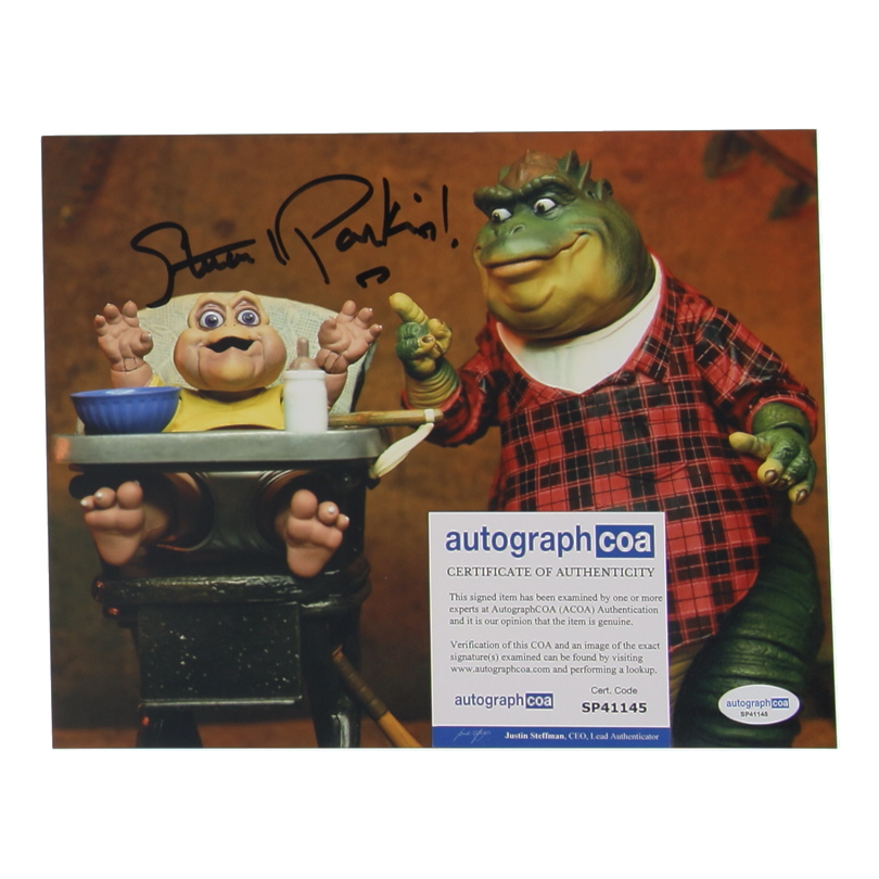 Stuart Pankin Signed "Dinosaurs" 8x10 Photo (AutographCOA) at PristineAuction.com Stuart Pankin Signed "Dinosaurs" 8x10 Photo (AutographCOA) at PristineAuction.com