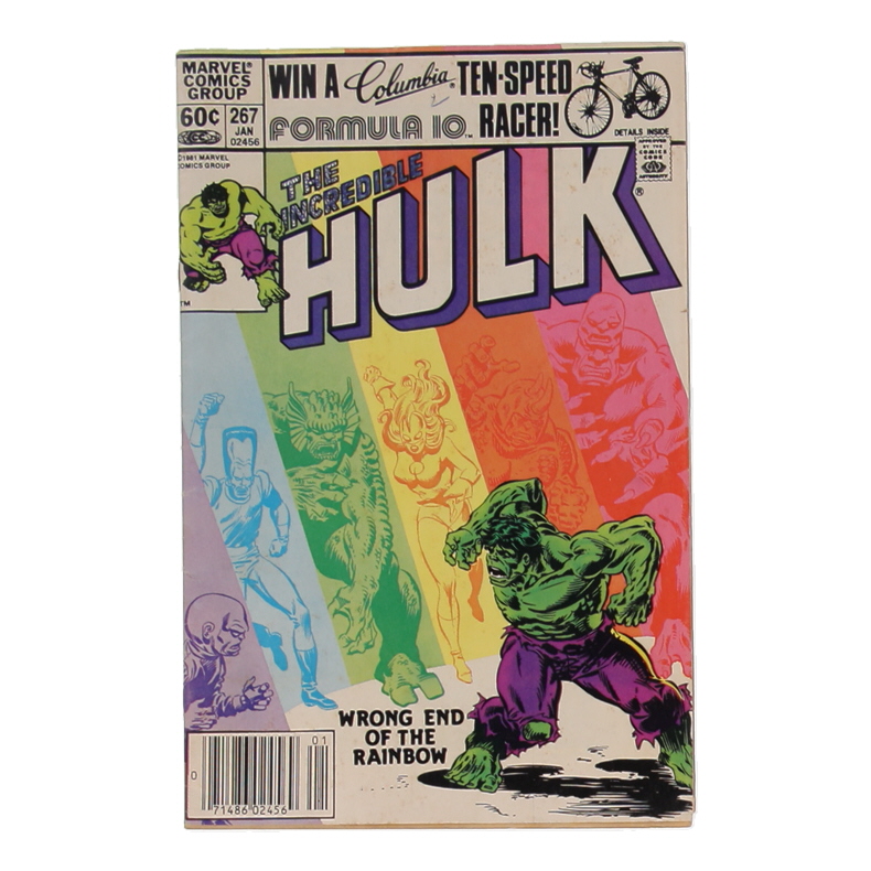 1982 "The Incredible Hulk" Issue #267 Marvel Comic Book at PristineAuction.com 1982 "The Incredible Hulk" Issue #267 Marvel Comic Book at PristineAuction.com