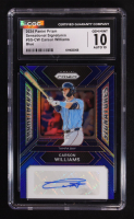 Carson Williams 2024 Panini Prizm Sensational Autographs Prizms Blue #79 #13/49 (CGC 10) at PristineAuction.com