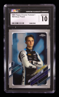 Oscar Piastri 2021 Topps Chrome Formula 1 #59 FS (CGC 10) at PristineAuction.com