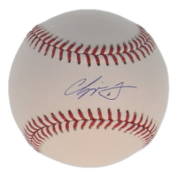Chipper Jones Signed OML Baseball (Fanatics) at PristineAuction.com