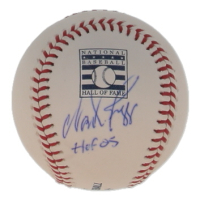 Wade Boggs Signed OML Baseball Inscribed "HOF 05" (JSA) at PristineAuction.com